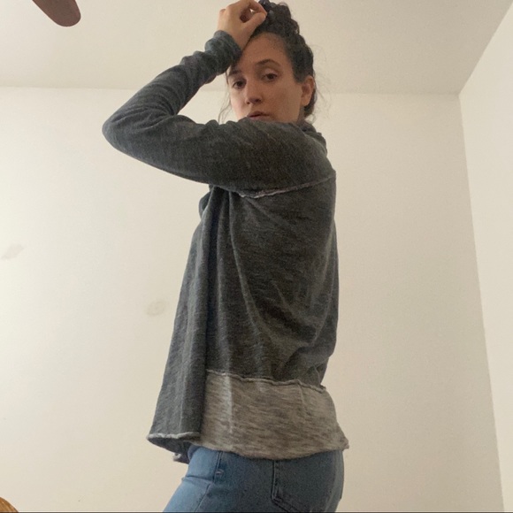 Free People Beach Cocoon Cowl Pullover - Picture 5 of 10